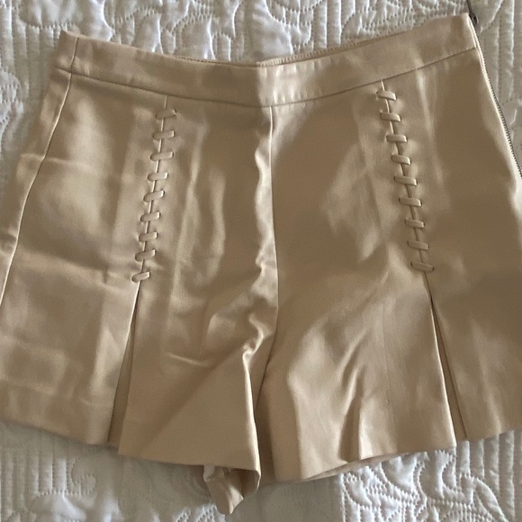 Faux Leather Shorts - Picture 1 of 2